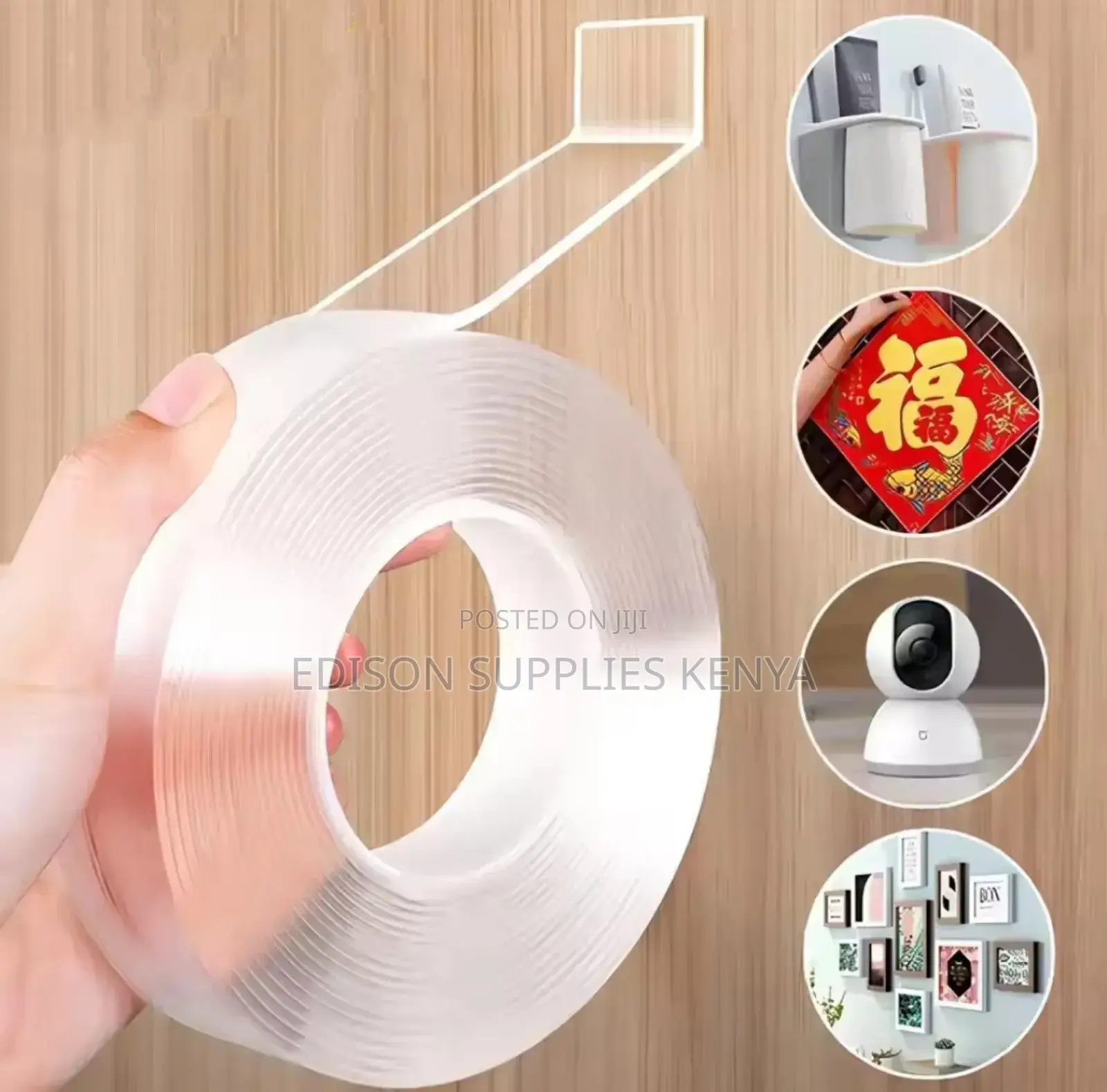 Double Sided Tape Clear Waterproof Double Sided Tape. Strong