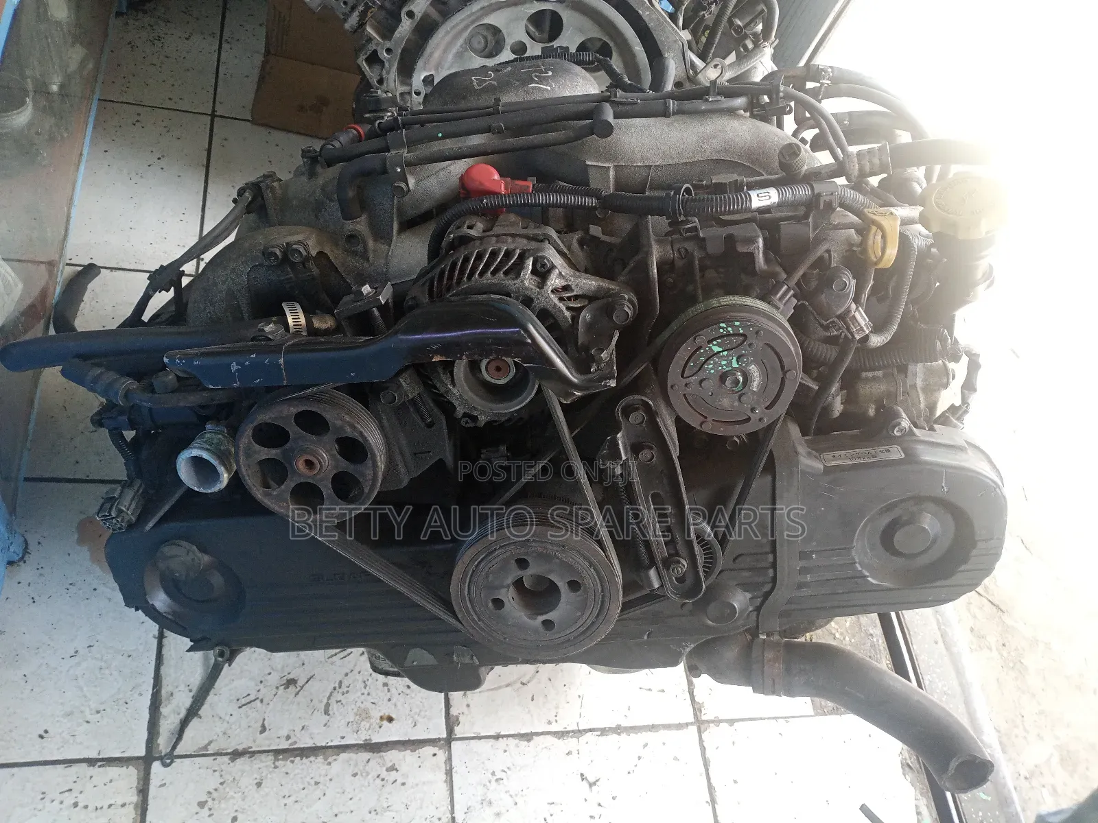 Subaru Bp9-022042 Ej25 Non Turbo Complete Engine