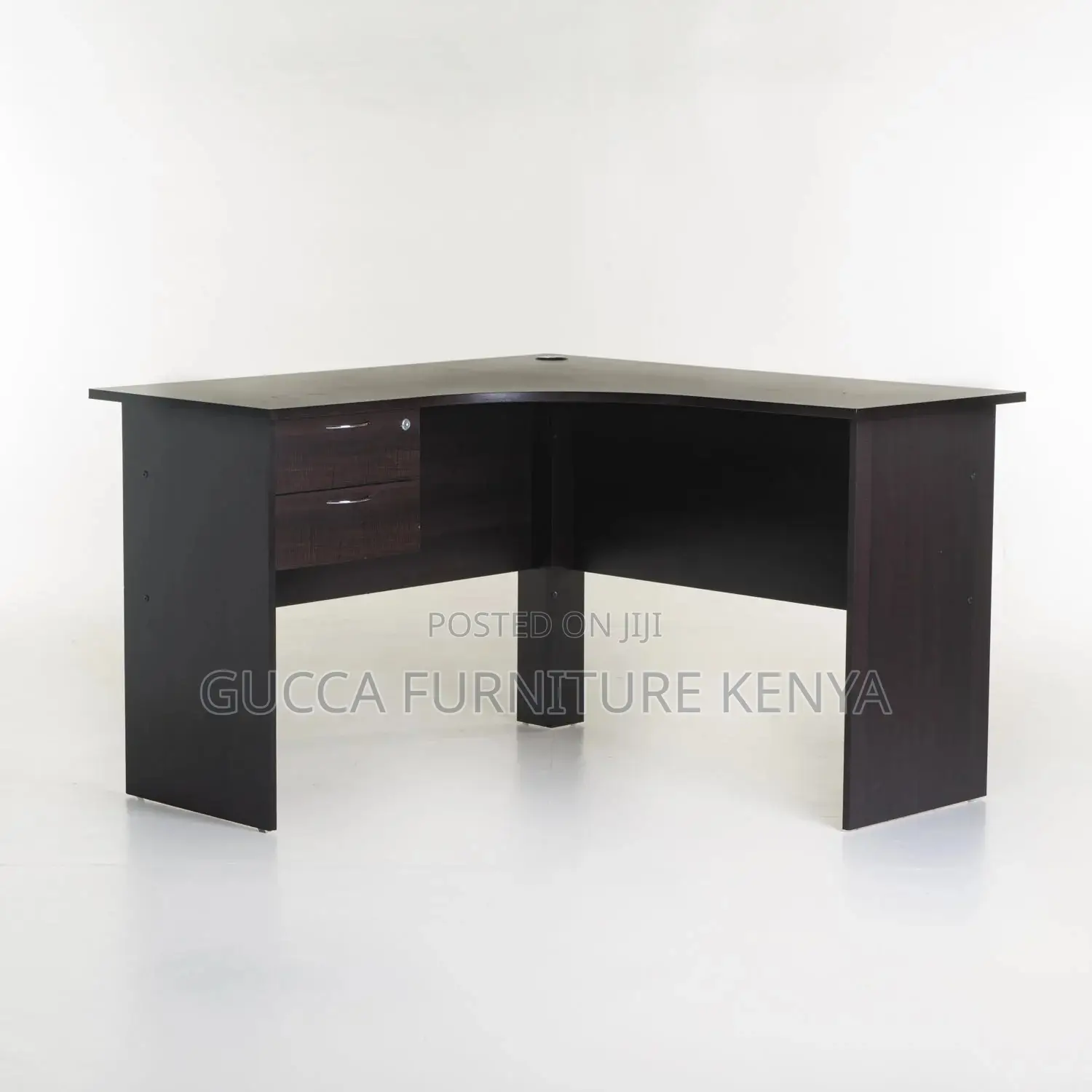 Office Desk: 1.2 Meters Curved Wooden Office Desk