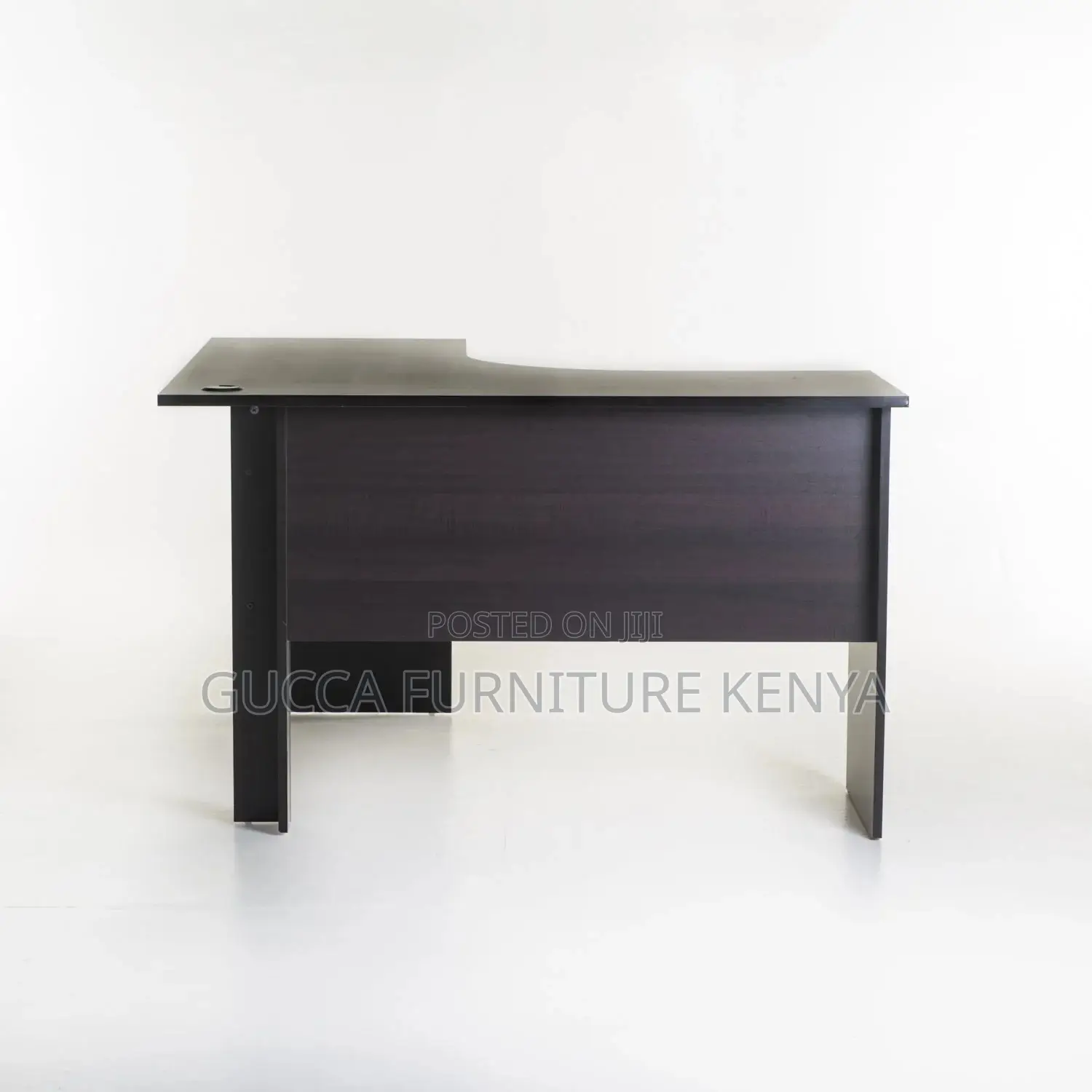Office Desk: 1.2 Meters Curved Wooden Office Desk