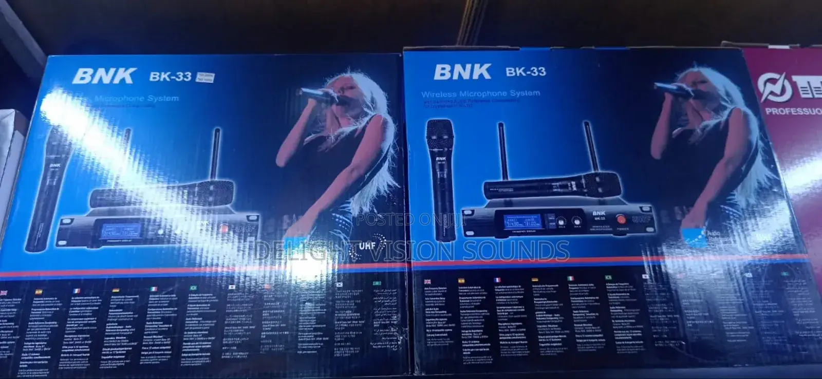 BNK BK-33 High Quality Wireless Mic