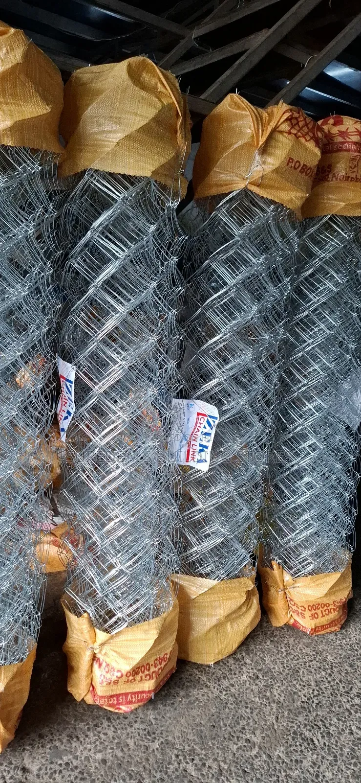4feet Galvanised Chainlink Fencing Wire;18mtrs.