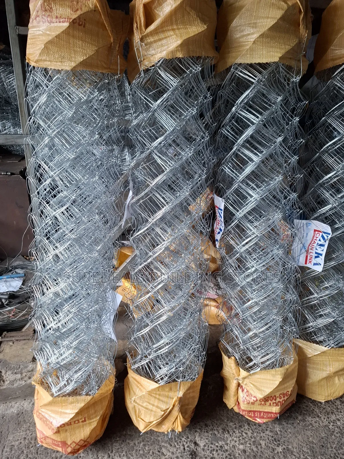 4feet Galvanised Chainlink Fencing Wire;18mtrs.