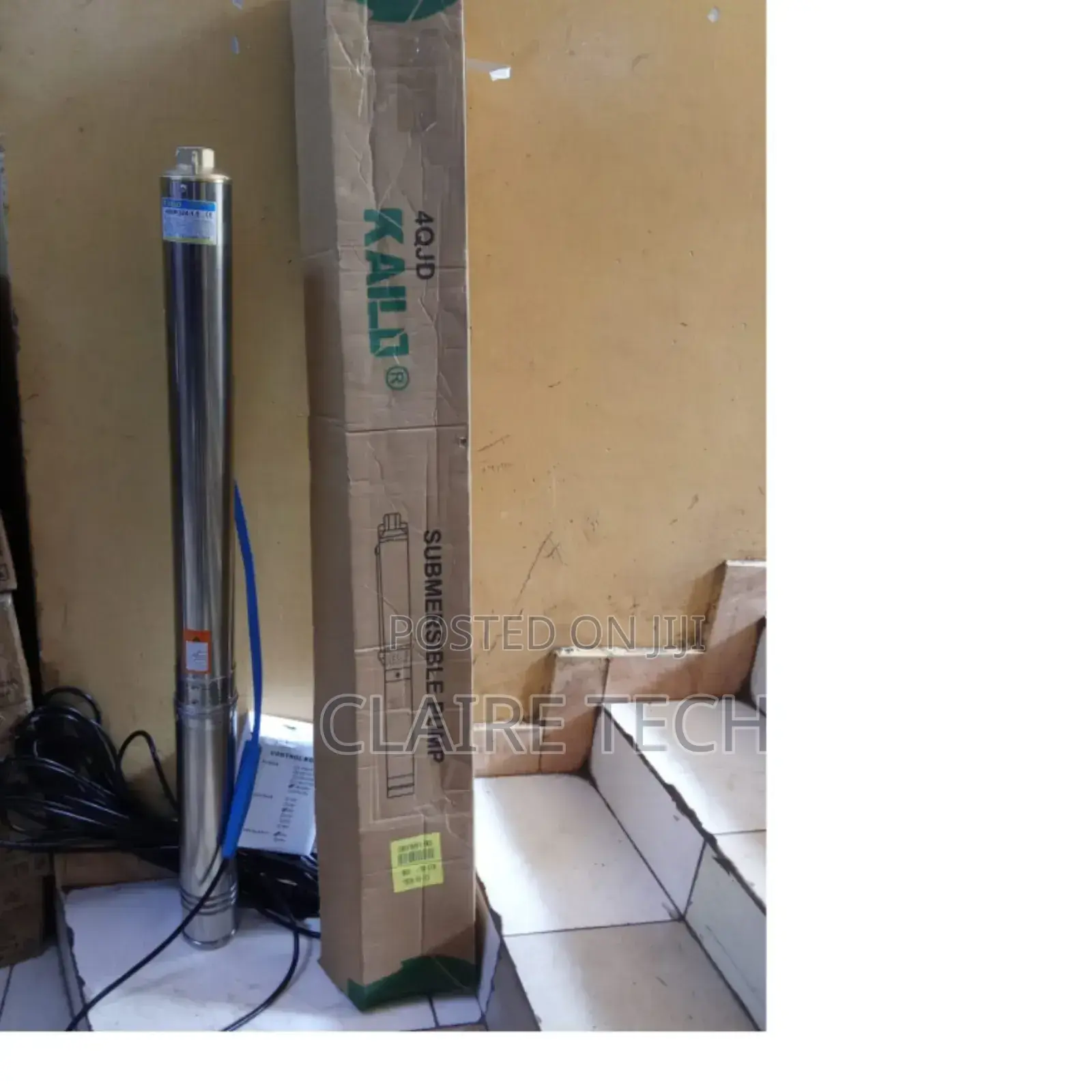 New 1.0hp Deep Well Submersible Borehole Water Pump