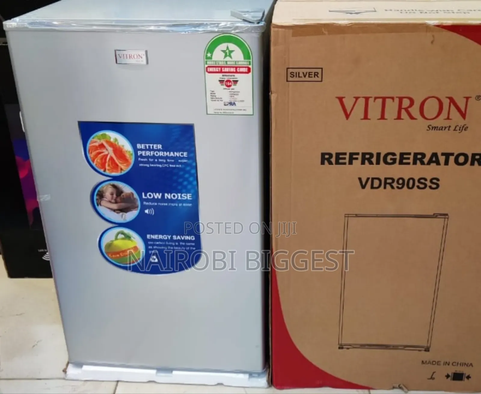 Vitron Silver 90l Single Door Best Refrigerator
