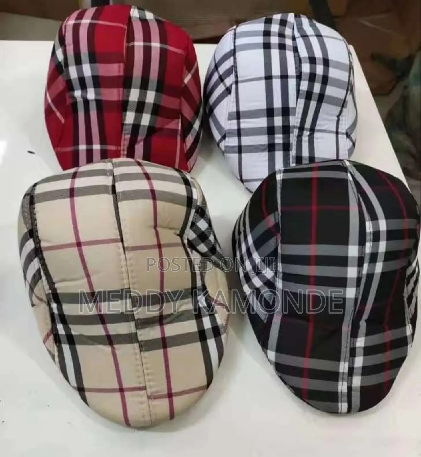 Plain/Checked/Lv Mens Caps