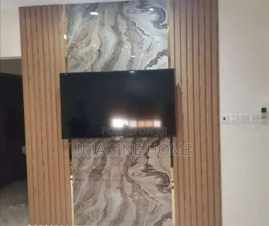 UV Marble Sheets White Shade Wall Decor