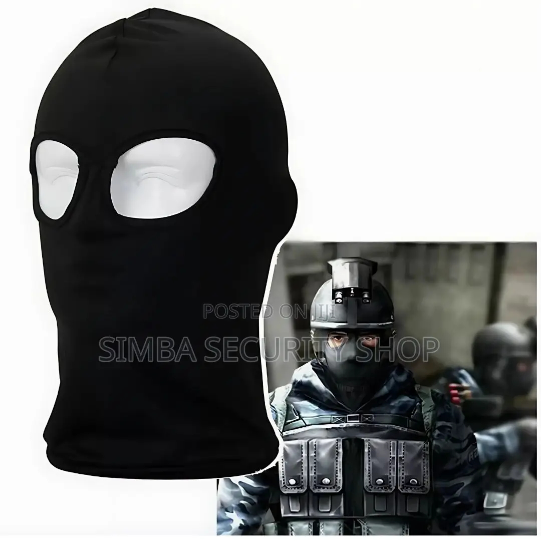 Face Mask 2 Holes Paintball Balaclava Tactical Army Full
