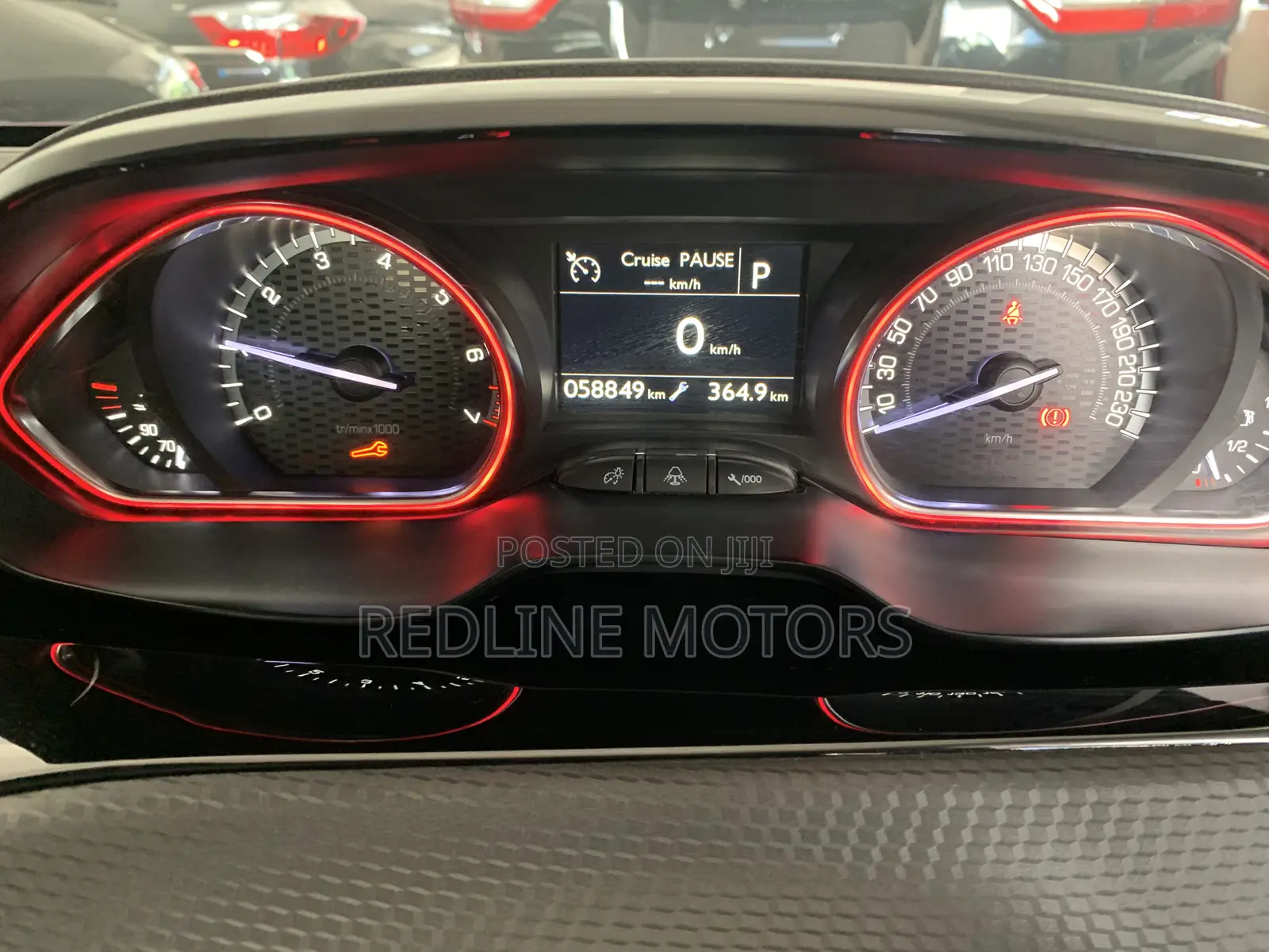 Peugeot 2008 1.2 PureTech (130 Hp) 2018 Red