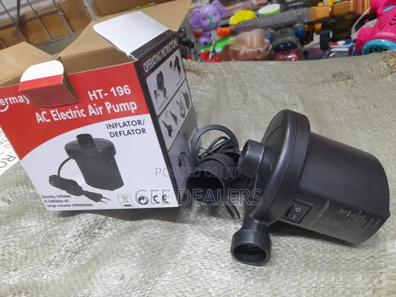 Inflatable Pump,Electric Air/Ballon Pump