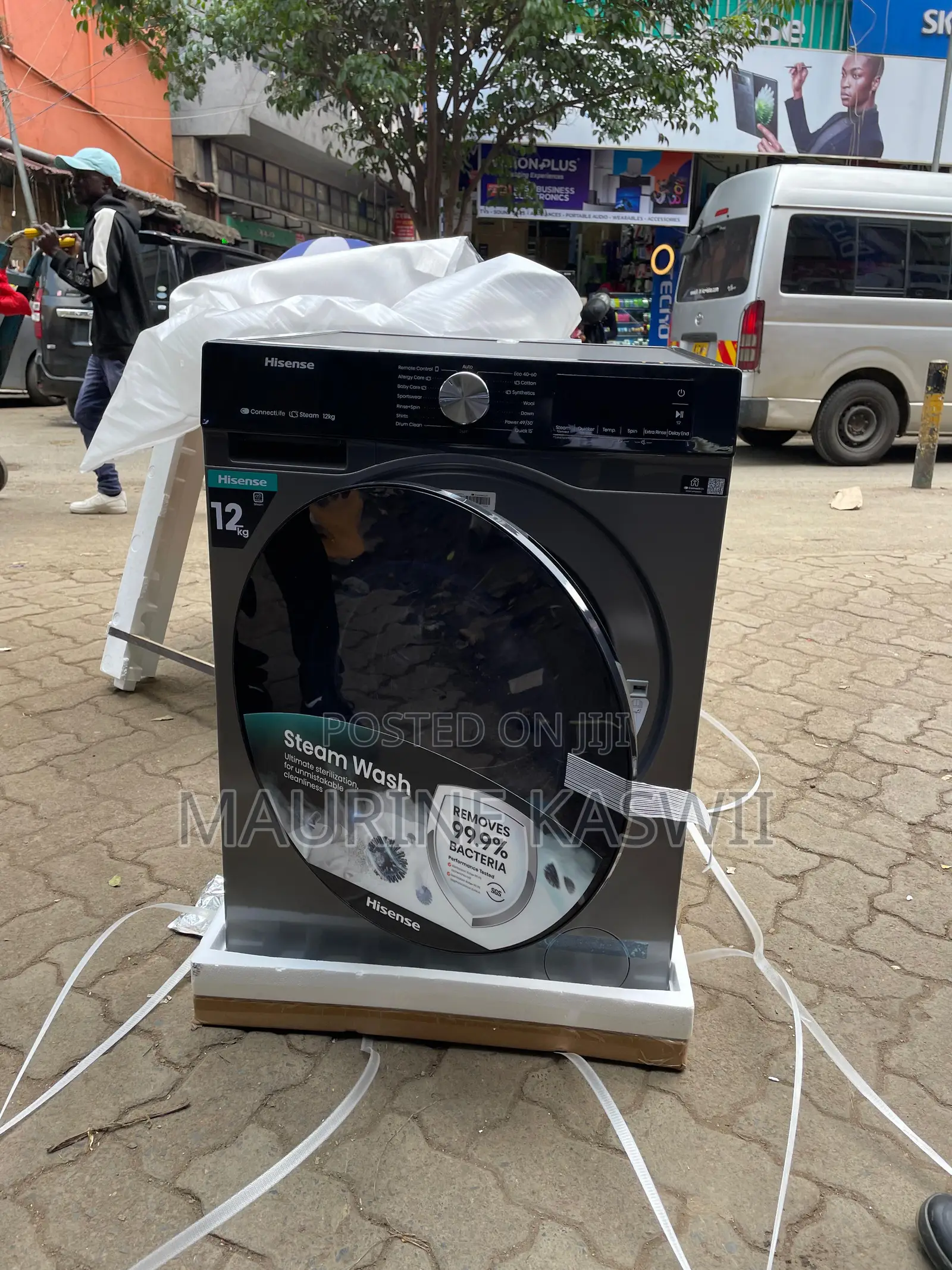 12/8kg Hisense Wash and Dry 12 Kg Washing Machine
