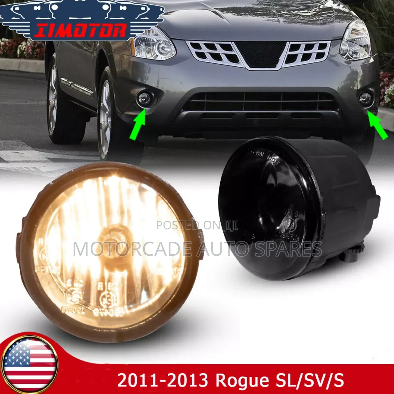 Nissan Murano 2010-2013 Fog Lights Set
