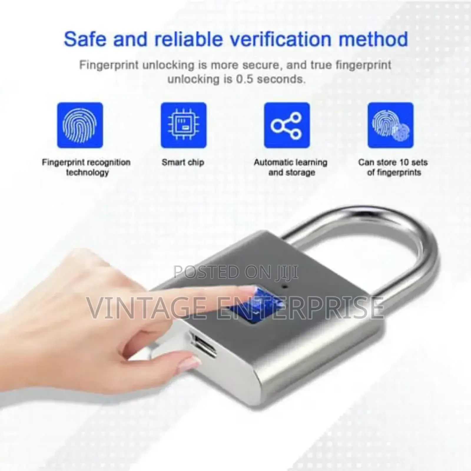 *Finger Print Padlock*