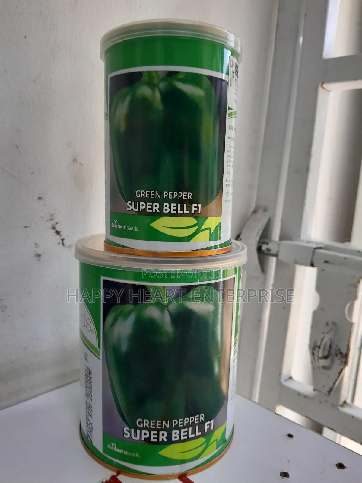 Super Bell F1 Sweet Pepper (Hybrid Green Capsicum)