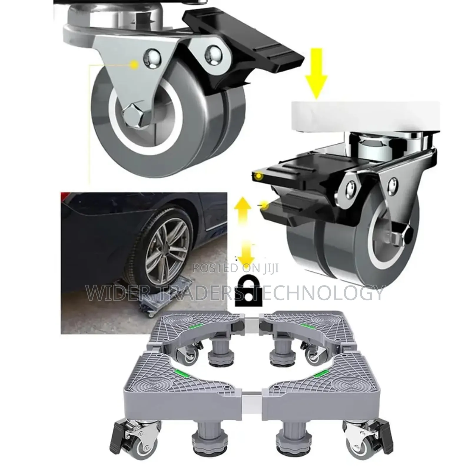 Heavy Duty Adjustable Washing Machine Stand/