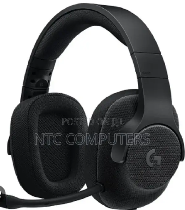 Logitech G433 Wired Gaming Headset 7.1 - Triple Black - 3.5