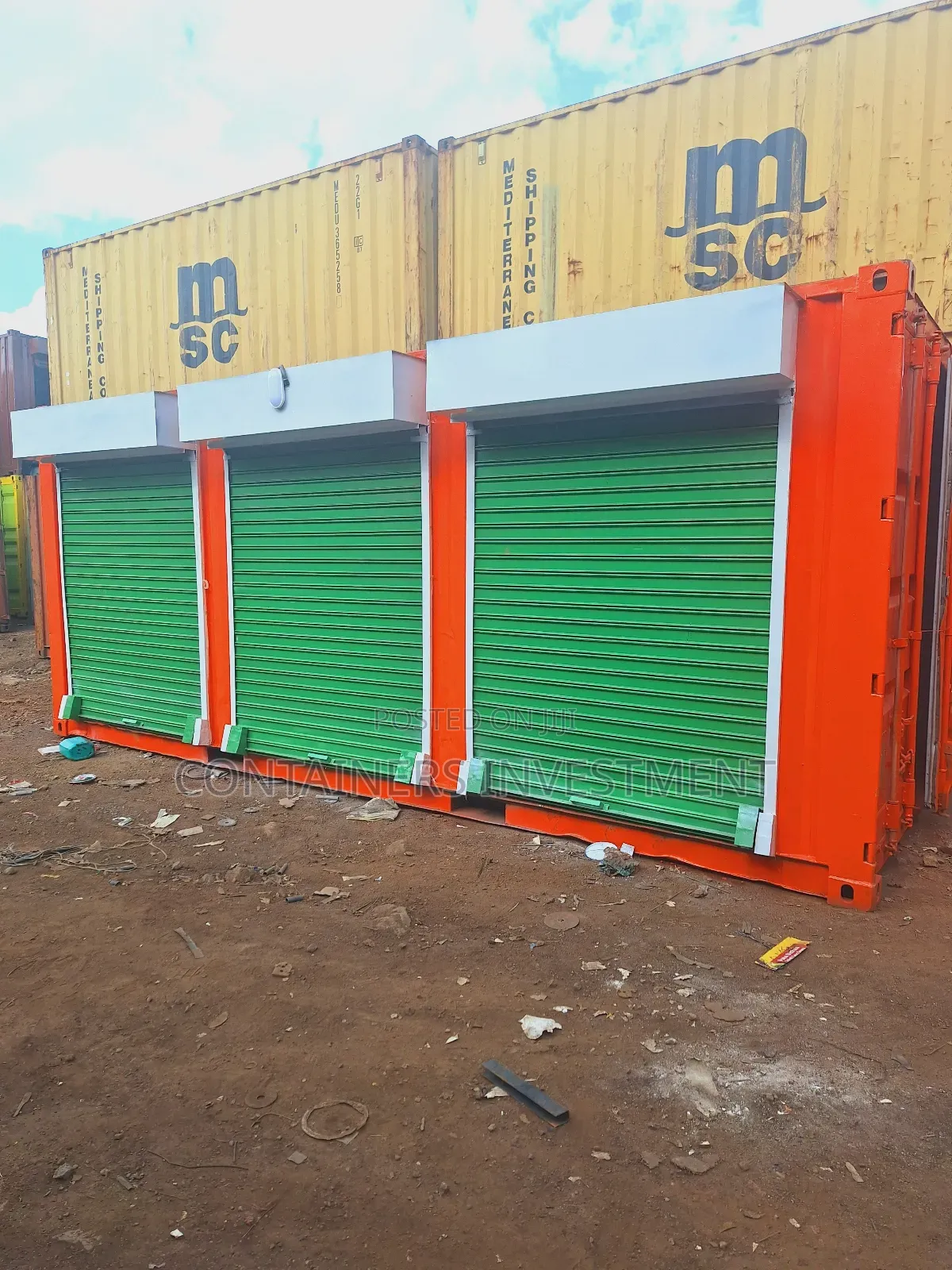 20ft Container Stalls- Ready for Kisumu