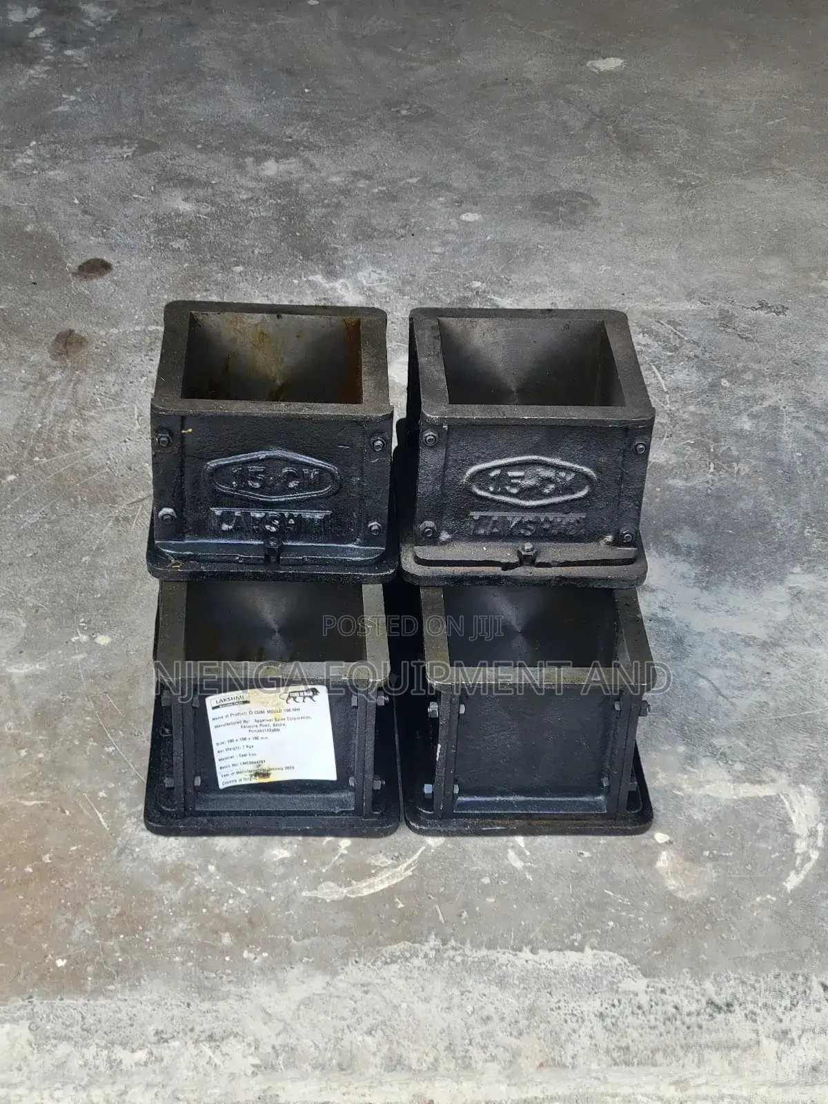 Stardadized Cube Casting Moulds 15cm