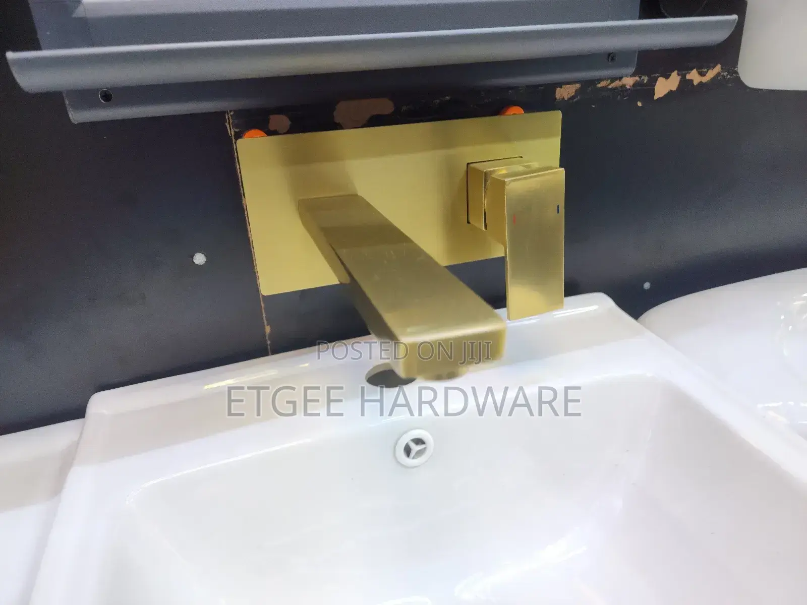 Concealed Basin Mixer Brass