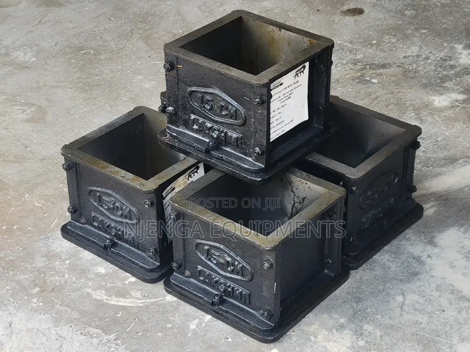 Density Test Cube Moulds