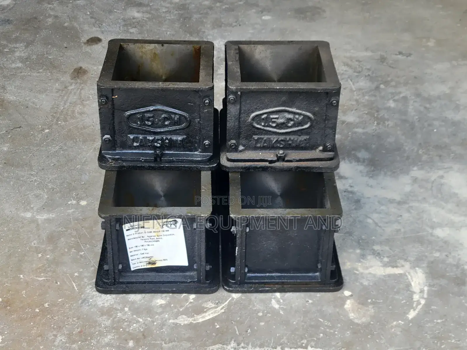 Structural Cube Moulds