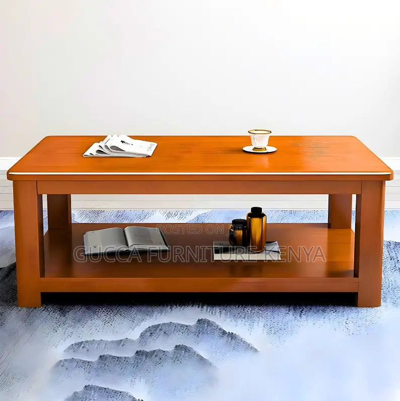 Coffee Table: Modern Mahogany Coffee Table With Storage