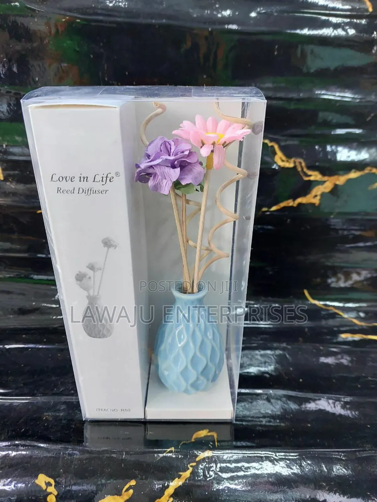 Blue Ceramic Vase Reed Diffuser