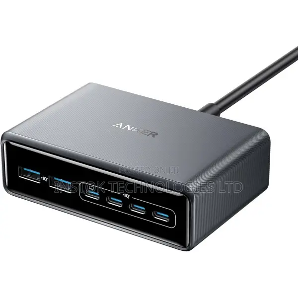 Anker Prime Charger 200W 6-Port Gan Charging Station