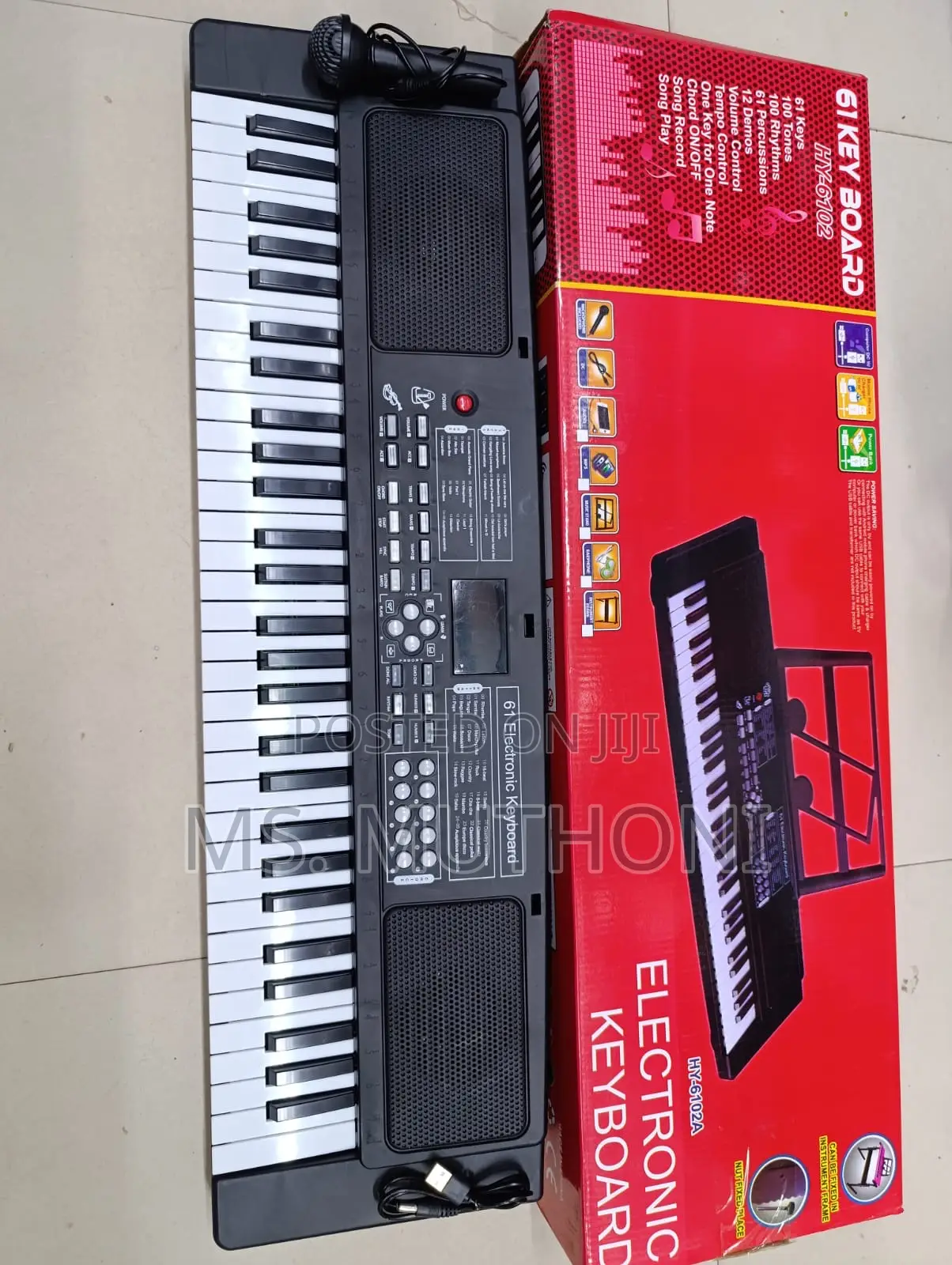 74 Cm 61 Key Electronic Keyboard Digital Piano,