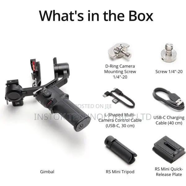 DJI RS 3 Mini 3-Axis Gimbal Stabilizer