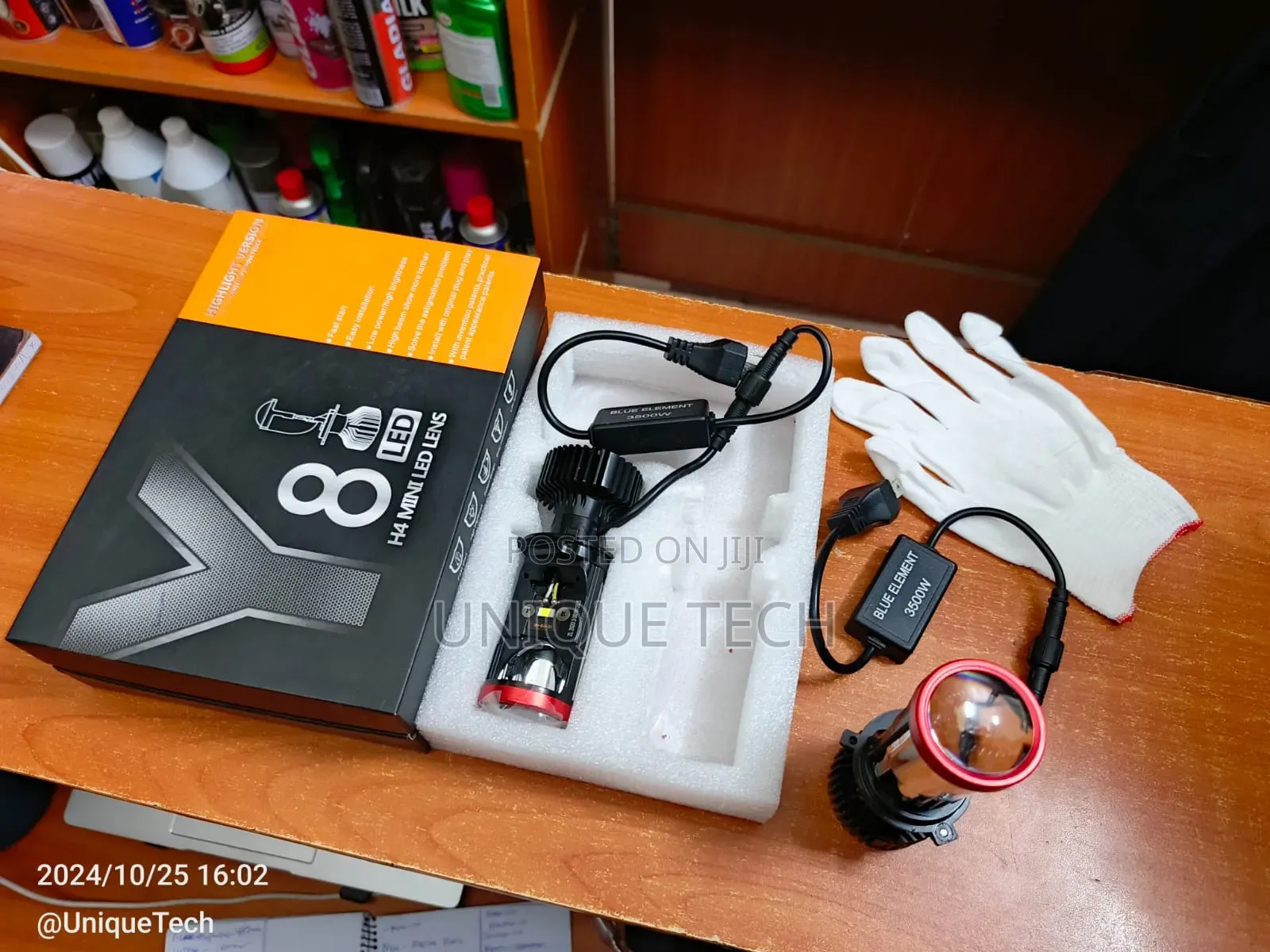 160w H4 Y8 Mini-led Projector Bulbs