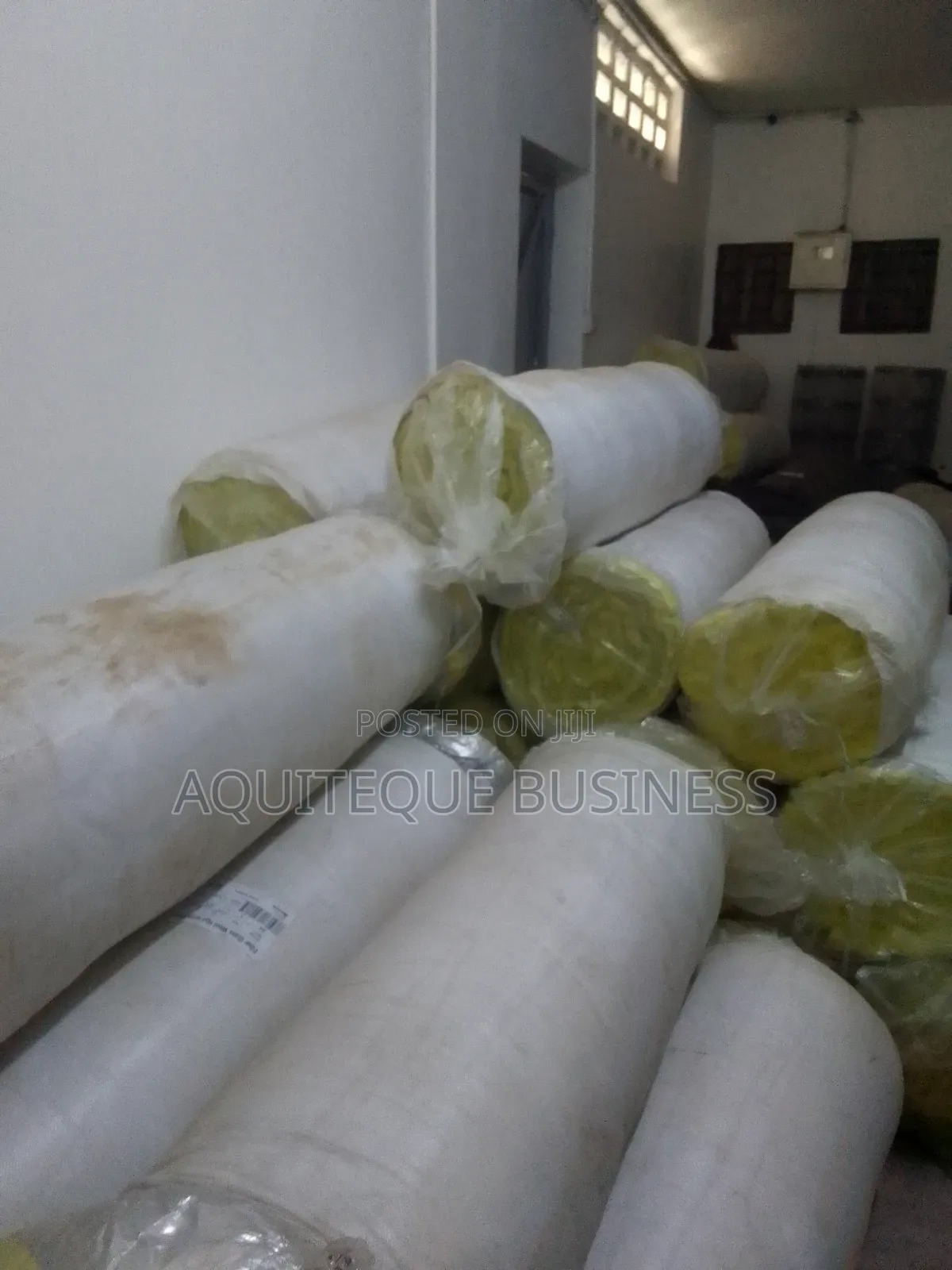 Fiber Glass Wool. Sold in Rolls