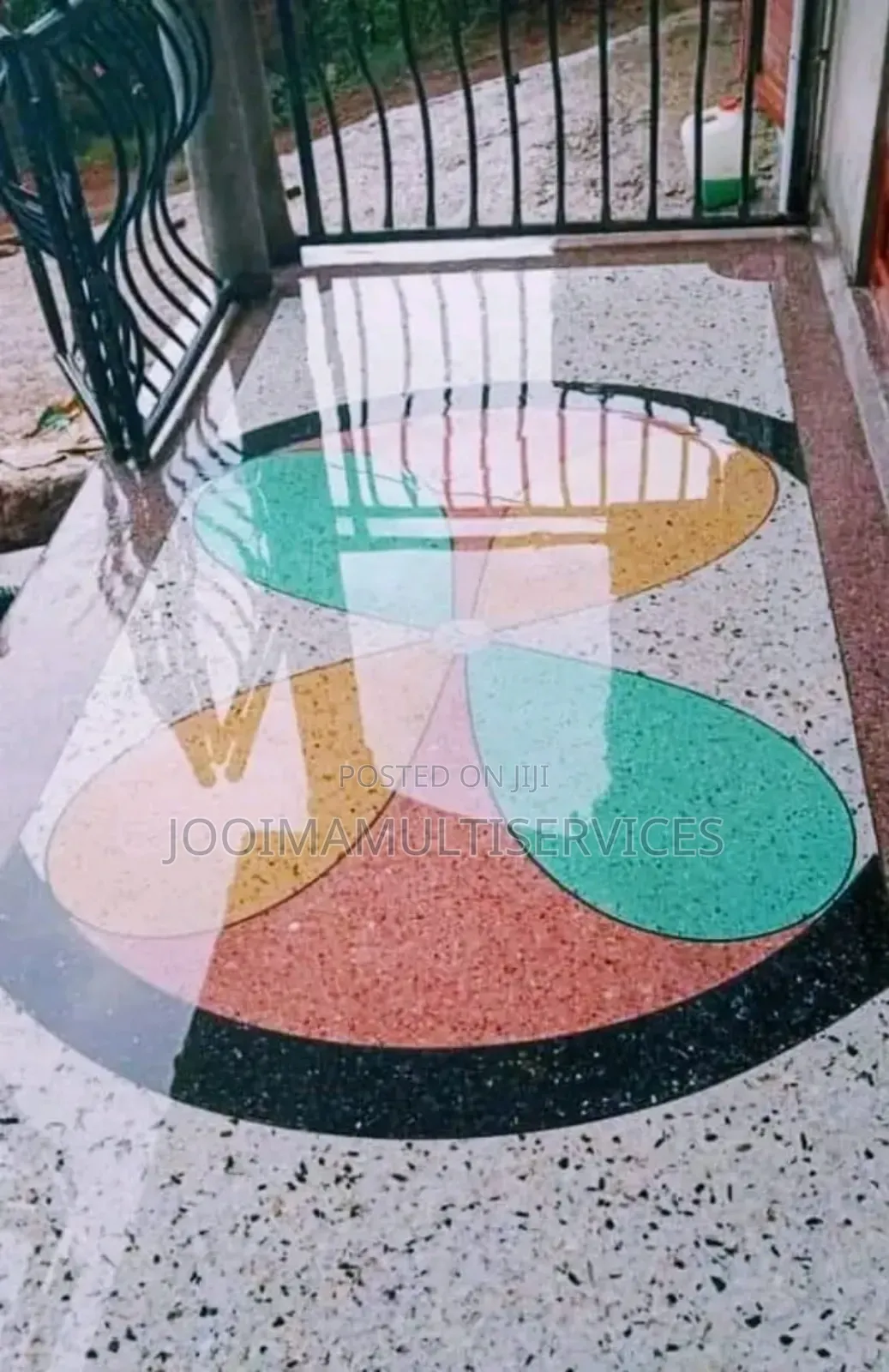 Terrazzo Installation at Kabare