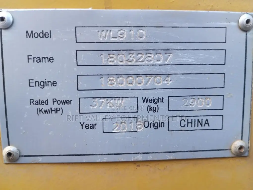 Powermac WL910 Half Ton Loader/Shovel