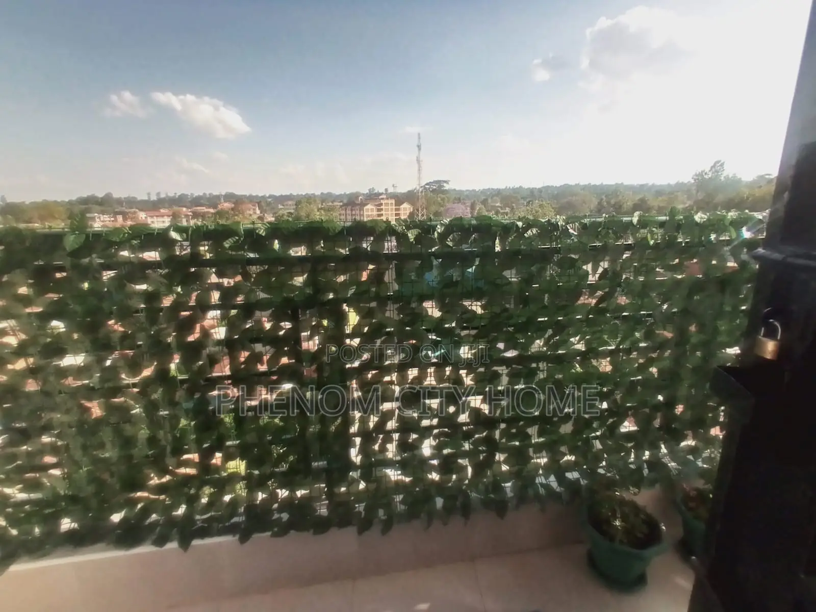 Modern Artificial Green Fence
