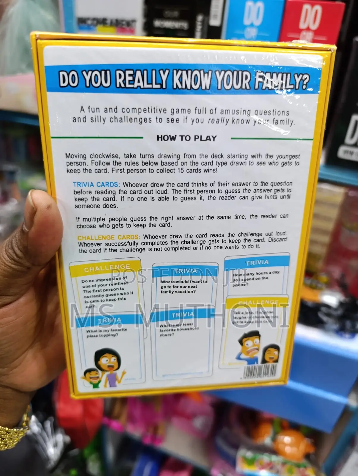 Family Game : Do You Really Know Your Family