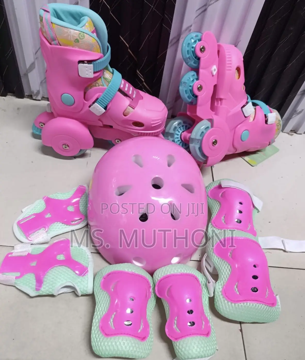 Quality Kids Beginner Trainers ( Skates Protective Gear)