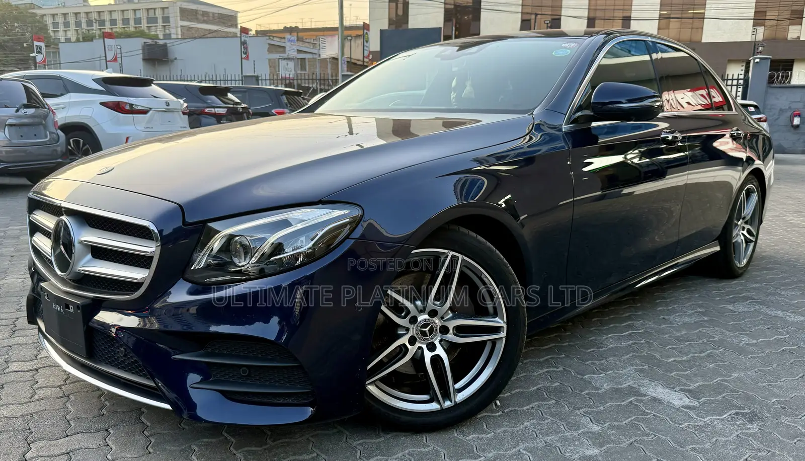 Mercedes-Benz E250 2018 Blue