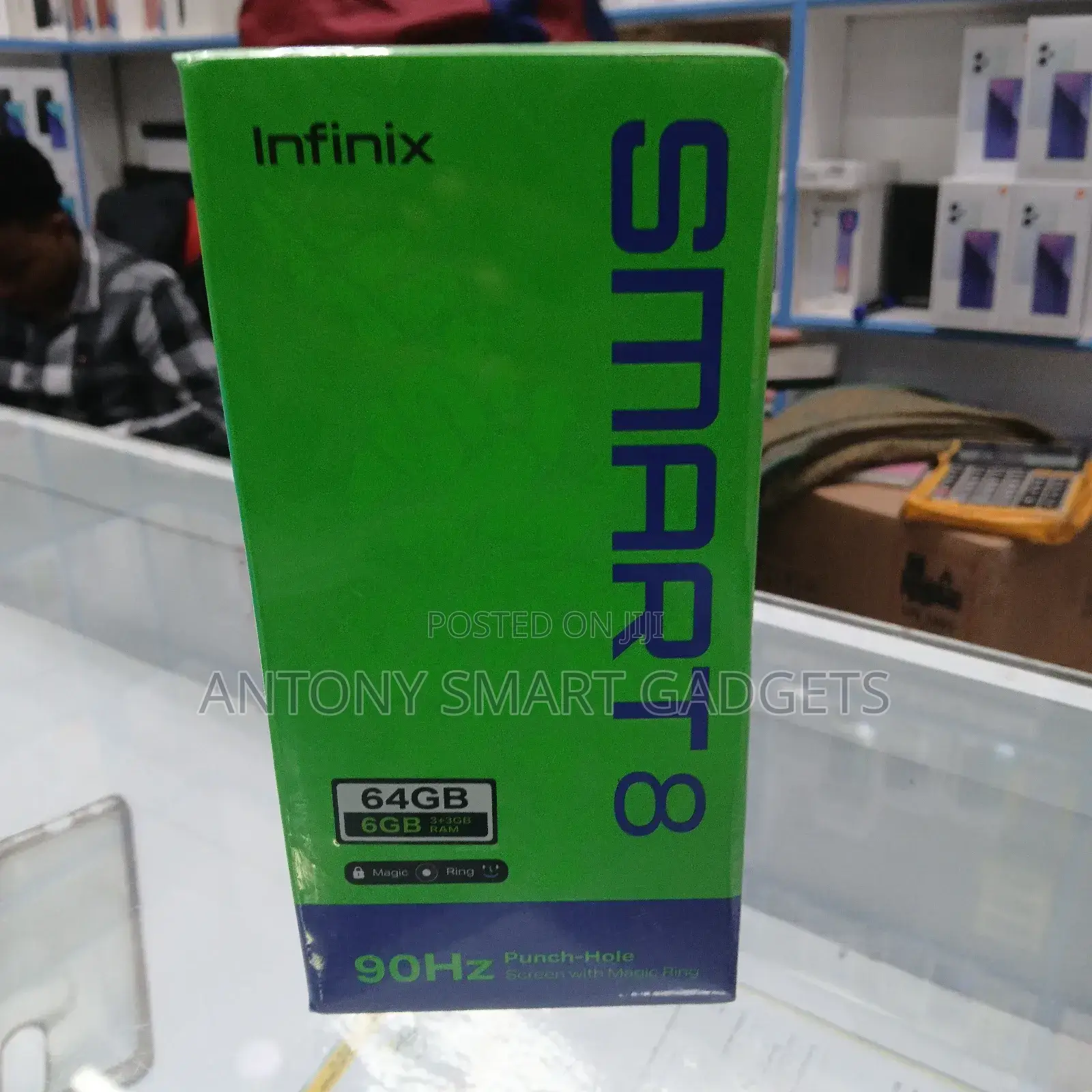 New Infinix Smart 8 64 GB Black