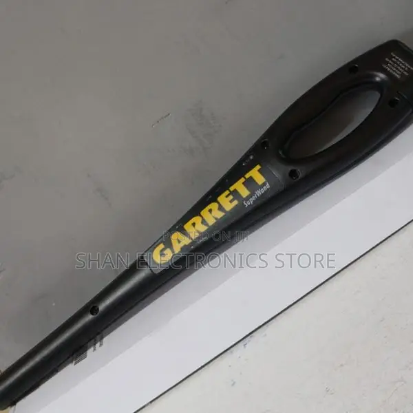 Hand Held Metal Detector For Bank Safety - 360° Detection