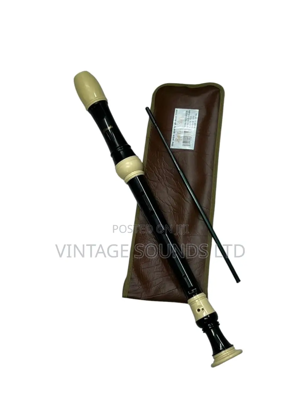 Music Alto Recorder Brown Finish Key F G