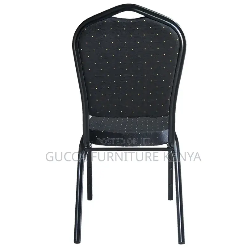 Office Chair: Black Banquet Conference Office Chair