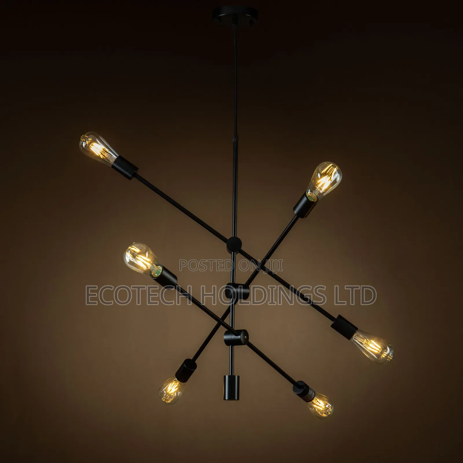 Black Sputnik Chandelier Lights Xn8