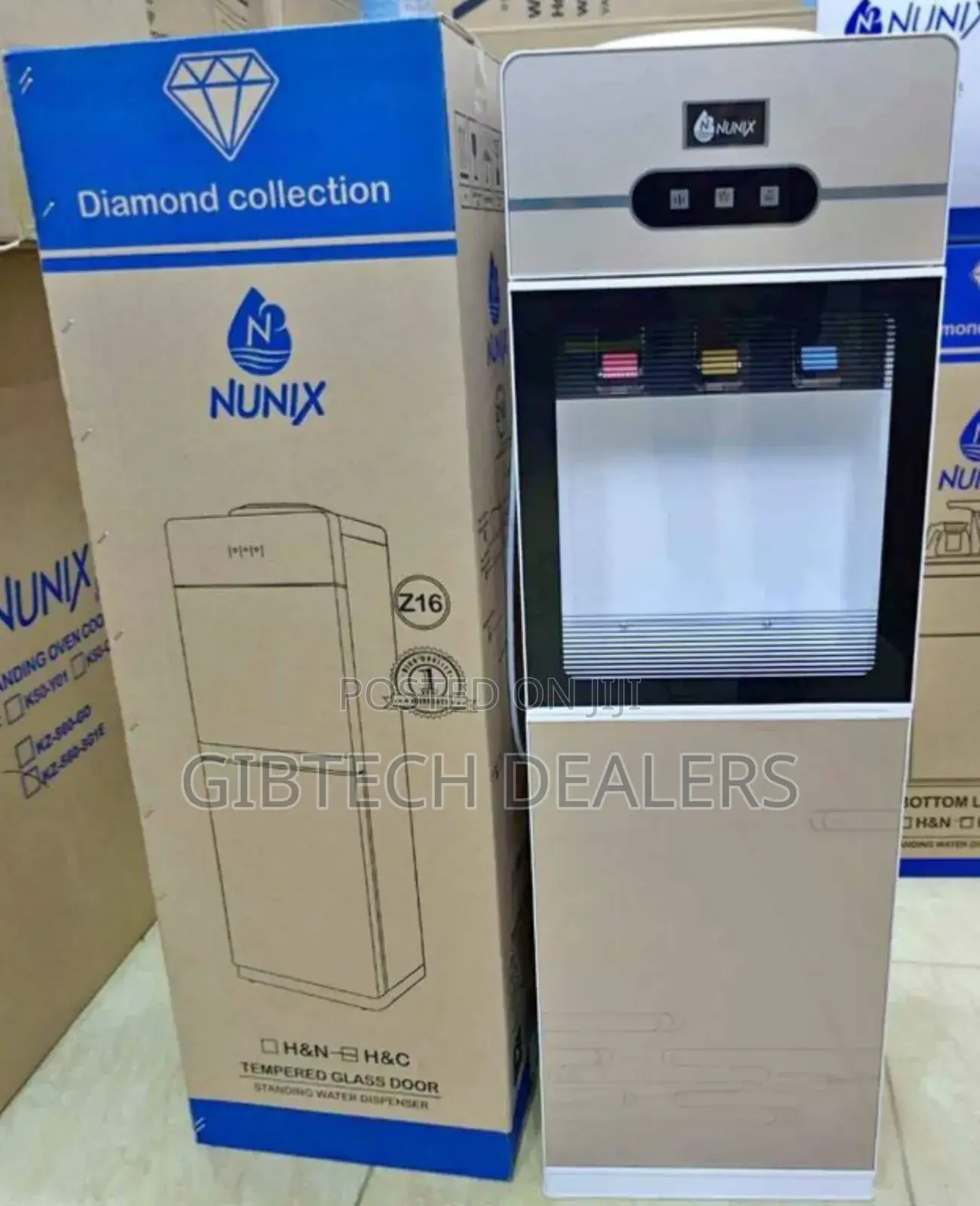 Nunix Z16c Hot Normal Cold Water Dispenser