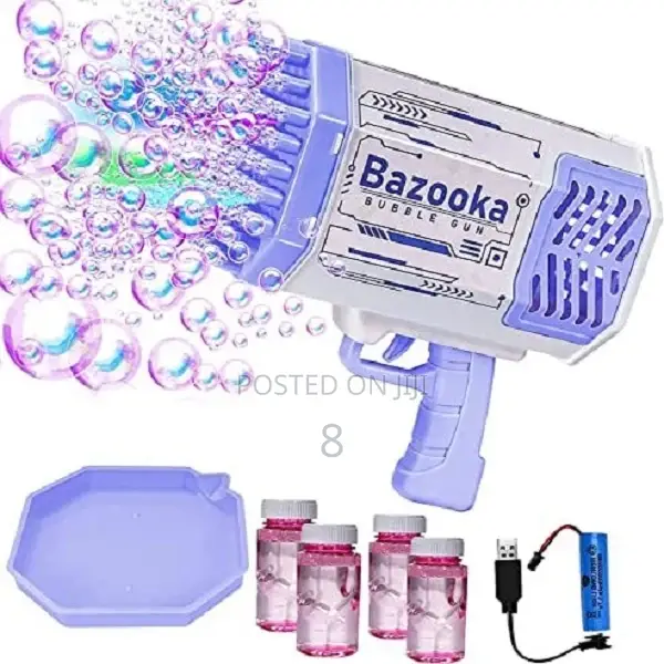 Bubble Gun Machine – Colorful, Fun, and Mess-Free