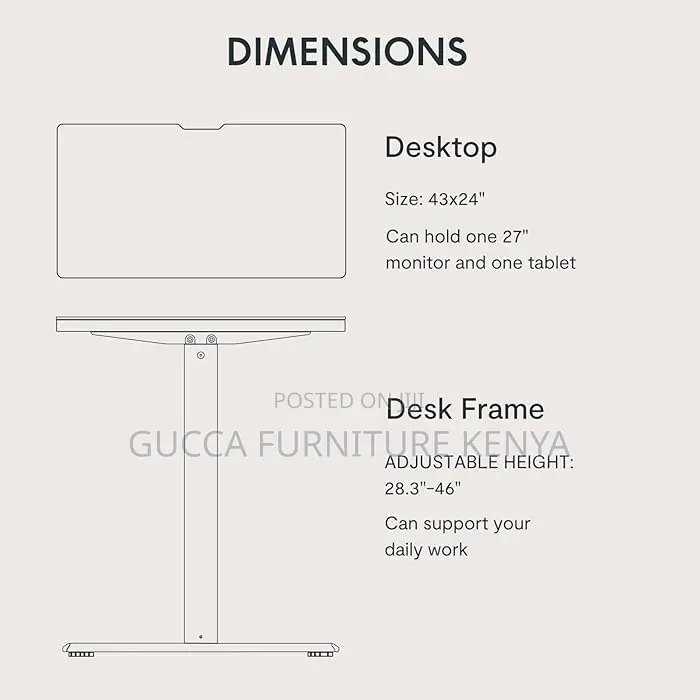 Office Desks:1.8 Meters Sit Stand Electric Adjustable Desk
