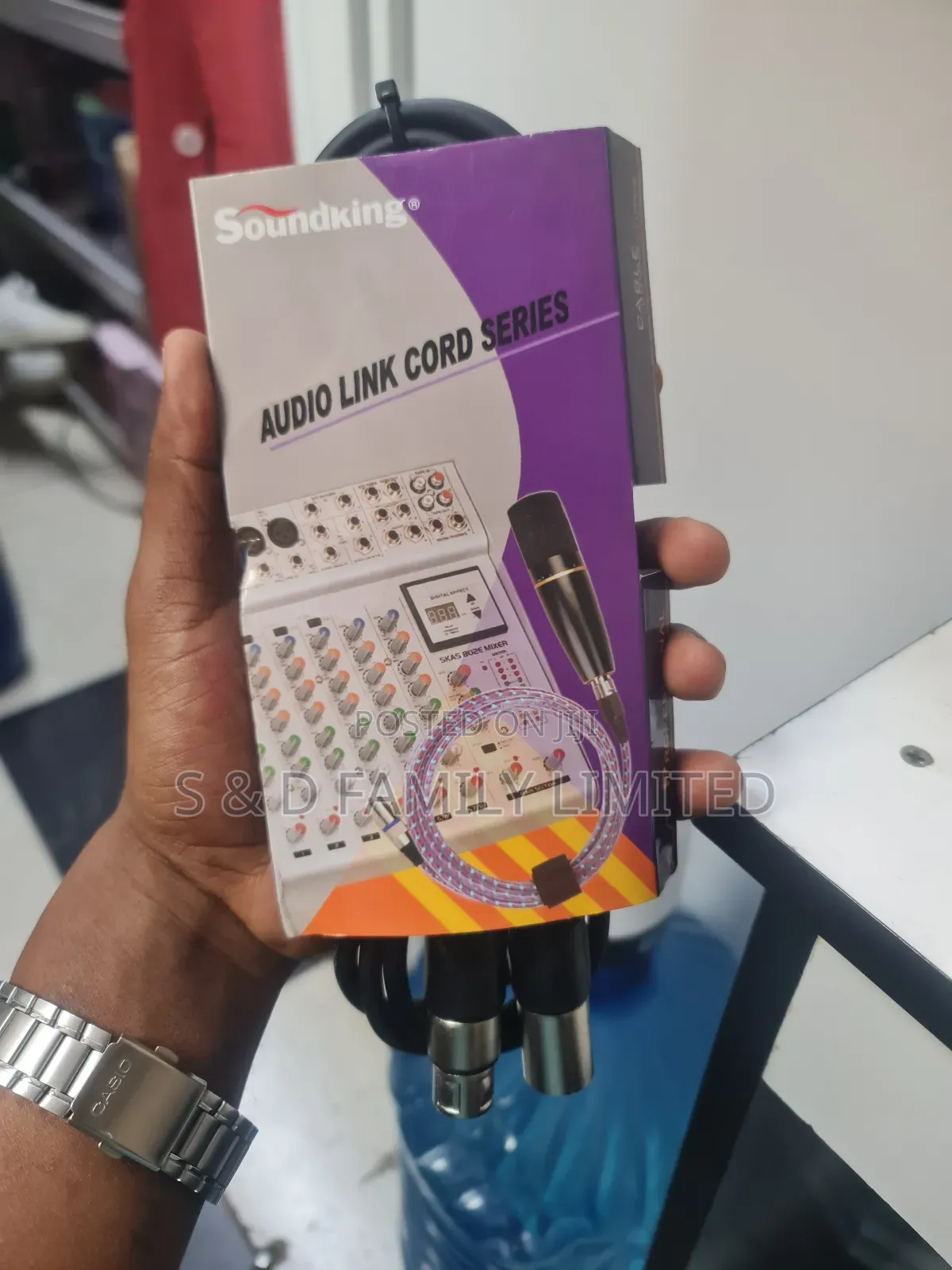 Soundking 2M XLR to XLR Cable