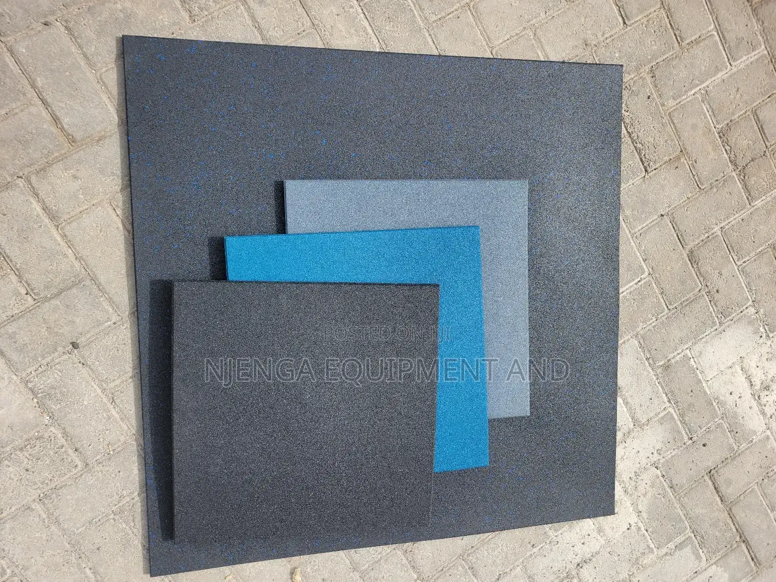 Multicolors Aesthetic Rubber Flooring