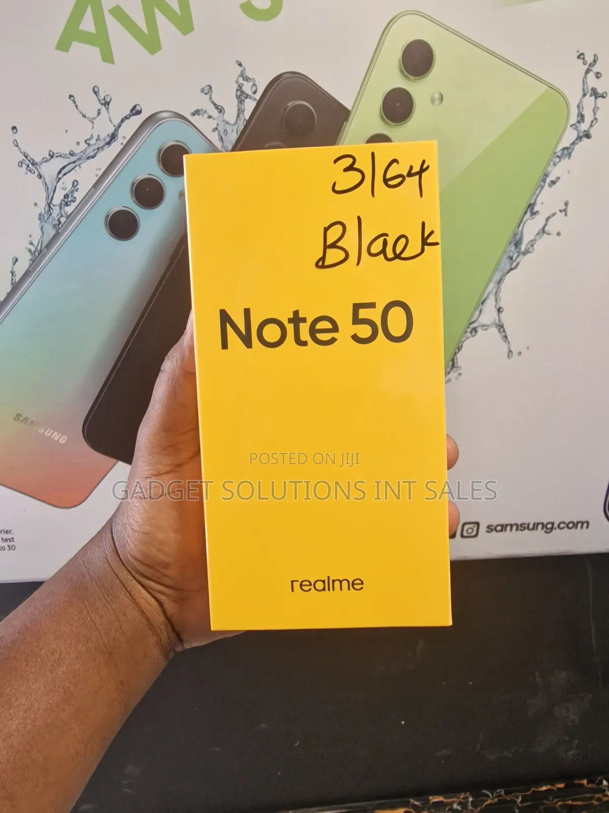 New Realme Note 50 64 GB Black