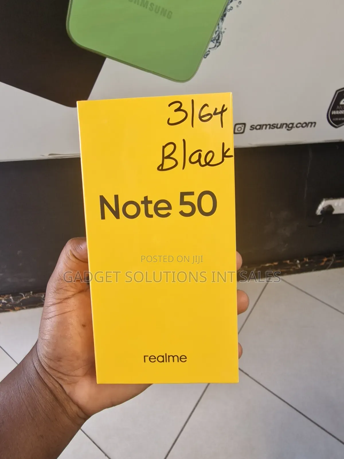 New Realme Note 50 64 GB Black
